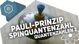 Pauli­Prinzip und Spinquantenzahl – Quantenzahlen 2 [upl. by Ariajay]