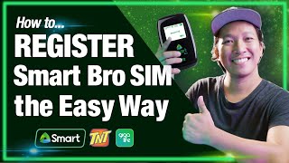 Paano Mag REGISTER ng SmartBro SIM CARD this 2023 Sim Card REGISTRATION How to Register [upl. by Trocki]