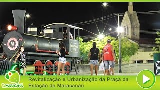 Revitalização da praça de Maracanaú [upl. by Nerral]