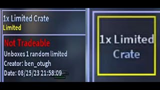 AUT Opening Limited Crate [upl. by Hannala]