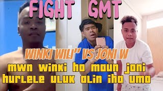 Winki wili wili ho Joni w Hurlele uluk alin iha Uma depois de atu fight iha GMT🤣🤣🤣🤣 funnyreactions [upl. by Lian]