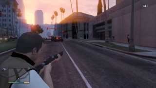 GTA 5 Trucos  Apuntar a cámara lenta [upl. by Nwonknu]