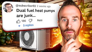 “Dual Fuel Heat Pumps are JUNK” 😬🔥 [upl. by Ard]