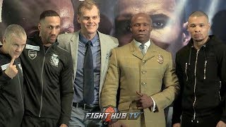 JAMES DEGALE VS CHRIS EUBANK JRS FULL FINAL PRESS CONFERENCE VIDEO [upl. by Eet341]