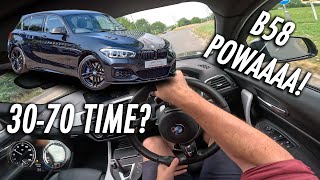 2018 BMW M140i DRIVING POVREVIEW  BEAUTIFULLY FLAWED [upl. by Fante446]