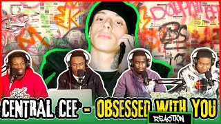 Central Cee  Obsessed With You Official Video  Reaction [upl. by Elyrpa113]