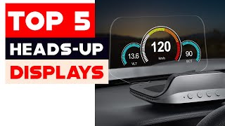 Top 5 Car Heads Up Displays for 2023 Your Essential Driving Companion [upl. by Oinigih993]