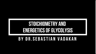 Glycolysis How to prepare a Stoichiometry [upl. by Maryl518]