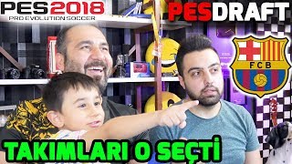 EGEMEN KAAN TAKIMLARIMIZI SEÇTİ  PES 2018 PESDRAFT [upl. by Kaile]