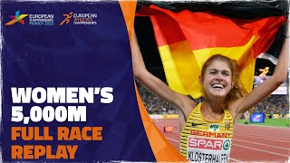 Womens 5000m Final  Munich 2022  Konstanze Klosterhalfen [upl. by Vala313]