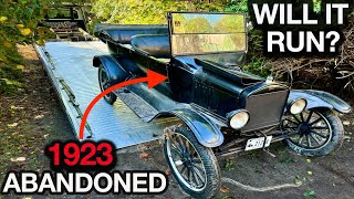 Abandoned 1923 Ford Will it Run Again [upl. by Mihar]