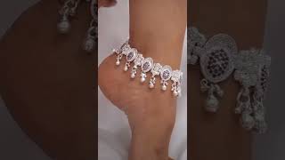 Silver Payal Design youtubeshorts jewellery [upl. by Penland]