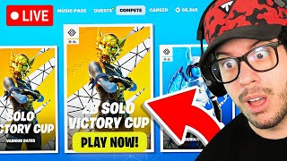 Fortnite SOLO CASH CUP and HACKER HUNTER Chapter 2 Remix [upl. by Sletten810]