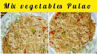 The Best Vegetable Pulao Recipebismafooddiaries [upl. by Dwan379]