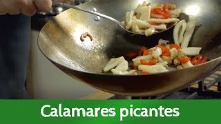 CALAMARES PICANTES para picar tanto en verano como en invierno [upl. by Stralka]