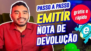 NFe de Devolução GRÁTIS  Como Emitir Nota Fiscal de Devolução e outras remessas  Com o Easygestor [upl. by Sito]