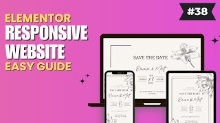 How To Make A Website Responsive in Elementor  Easy Guide Part 2 [upl. by Nivahb147]