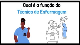 Quais são as funções do Técnico de Enfermagem  Atribuições do Téc de Enfermagem  Resumo Animado [upl. by Gerik]