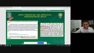 Gerardo Echajaya Decreto Legislativo N°1605 Análisis a las modificaciones del CPP [upl. by Legge186]