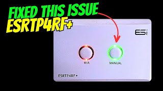 Why Your ESI Thermostat is Flashing and How to Fix It ESI ESRTP4RF Issue Fixed [upl. by Nnyleak]