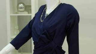 How to Accessorize a Navy Dress  Fashion amp Style Tips [upl. by Reggis]