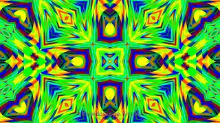 Kaleidoscope Visuals with Sentimental Acoustic Piano Music Colorful Visual 4K [upl. by Mansfield]