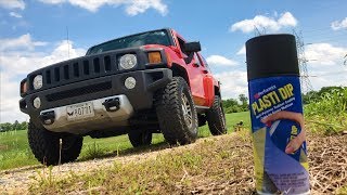 How To Black Out or DeChrome Your Vehicle With Plasti Dip [upl. by Idoux]