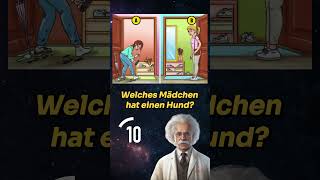 Welches Mädchen hat einen Hund 🕵️ LustigeFrage7P quiz fragen [upl. by Adnara]