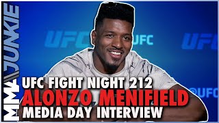 Alonzo Menifield Ready For Firefight with Misha Cirkunov  UFC Fight Night 212 [upl. by Carlson]