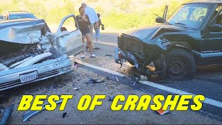 INSANE CAR CRASHES COMPILATION  BEST OF USA amp Canada Accidents  part 14 [upl. by Baese]