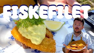 FISKEFILET FRA BUNDEN  KOKKESKOLE EPISODE 9 [upl. by Odraleba]