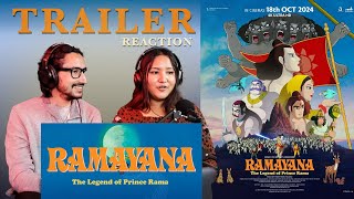 Ramayana The Legend Of Prince Rama Teaser Trailer Reaction  Pragi Reacts  Epic Animated Return [upl. by Cheadle817]