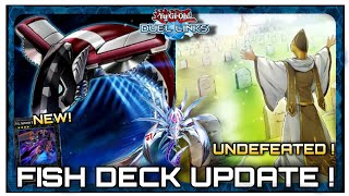 FISH DECK   Updated   UNDEFEATED  YuGiOh  Duel Links [upl. by Pomona]