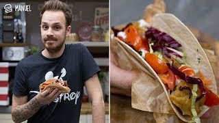 TACOS DI PESCE FISH TACOS  Ricetta in 1 minuto [upl. by Gaspard]