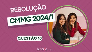 CMMG 20241  Autoria Linguagem  Questão 10  Linguagens [upl. by Ahsemik]