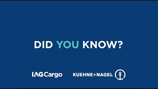 IAG Cargo and Kuehne  Nagel partnering on sustainable aviation fuel [upl. by Daphna294]