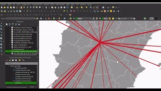 Crear capas de flujos de desplazamiento con QGIS [upl. by Weslee932]