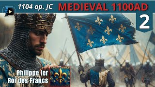 Le Prince Louis dirige lOst Royal  Medieval Kingdoms 1100 AD 2 [upl. by Damek]