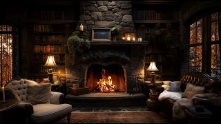 🔥Wintertime Whispers Deep Sleep Instantly with Fireplace Sounds  ASMR [upl. by Akisey155]