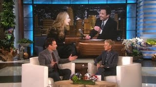 Jimmy Fallon on His Date with Nicole Kidman [upl. by Adalia]