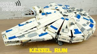 Обзор LEGO 75212 Star Wars ● Сокол Тысячелетия на Дуге Кесселя [upl. by Salahi148]