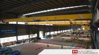 Overhead Crane Lifting Steel Plate [upl. by Adolph]