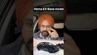 Verna Base model 2024🚗🔥 punjab verna vernabasemodel vernaex hyundaiverna [upl. by Ati]