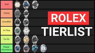 The only Rolex Tierlist you need [upl. by Einotna147]