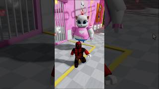 DEADPOOL escape ANGELA BARRYS PRISON RUN roblox shorts [upl. by Eirellam]