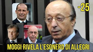 MOGGI RIVELA LESONERO DI ALLEGRI [upl. by Trinl47]