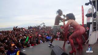 SITANI TONKEMA  SHEEBAH amp KABAKO Live at Zzina Beach Carnival Lido Resort Beach Entebbe Galaxy FM [upl. by Codee]