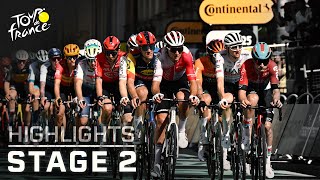 Tour de France 2024 Stage 2  EXTENDED HIGHLIGHTS  6302024  Cycling on NBC Sports [upl. by Niles856]