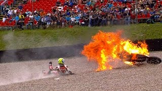 Moto2™ 2014 Biggest crashes [upl. by Carolin28]