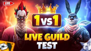 FREE FIRE LIVE👻GARENA FREE FIRE💀GUILD TEST LIVE  freefire totalgaming freefirelive [upl. by Lentha242]